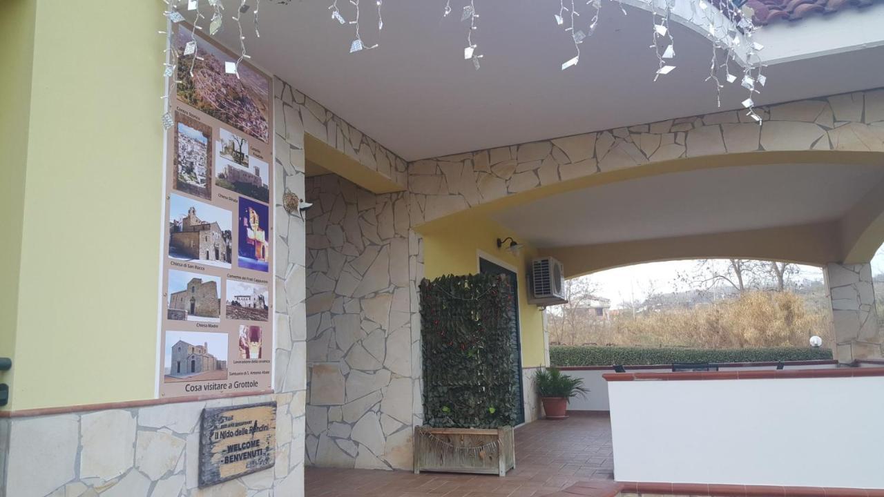 Il Nido Delle Rondini Bed and Breakfast Grottole Exteriör bild